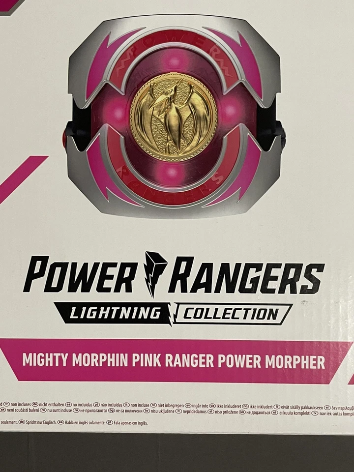 Nuevo Hasbro Power Rangers Lightning Collection Mighty Morphin Pink Ranger Morpher Foto 2 de 4