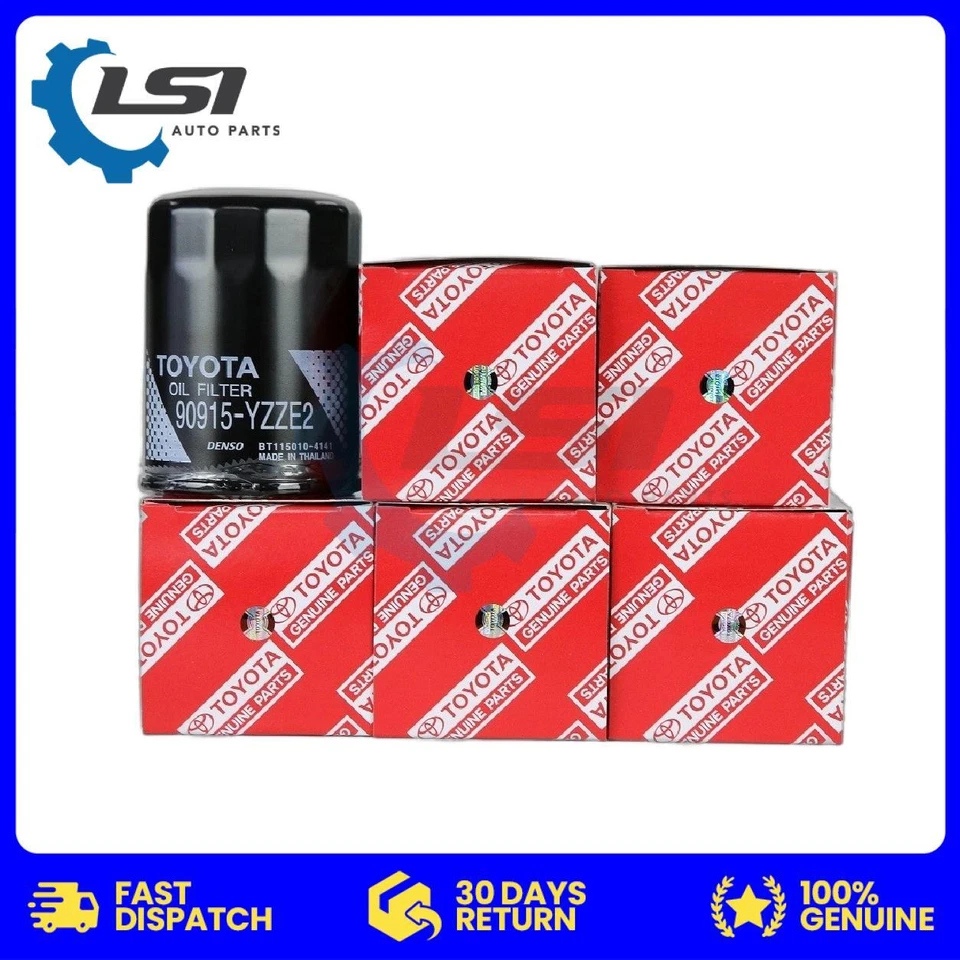 5 x Genuine Toyota Oil Filters for Camry Rav4 Tarago Rukus - image 2 of 4