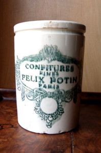 Ancien pot à confiture Félix Potin - Lunéville – Marcelle