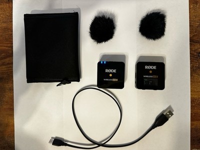 Rode Wireless GO II Dual Channel Wireless Bodypack Microphone System USB-C Black