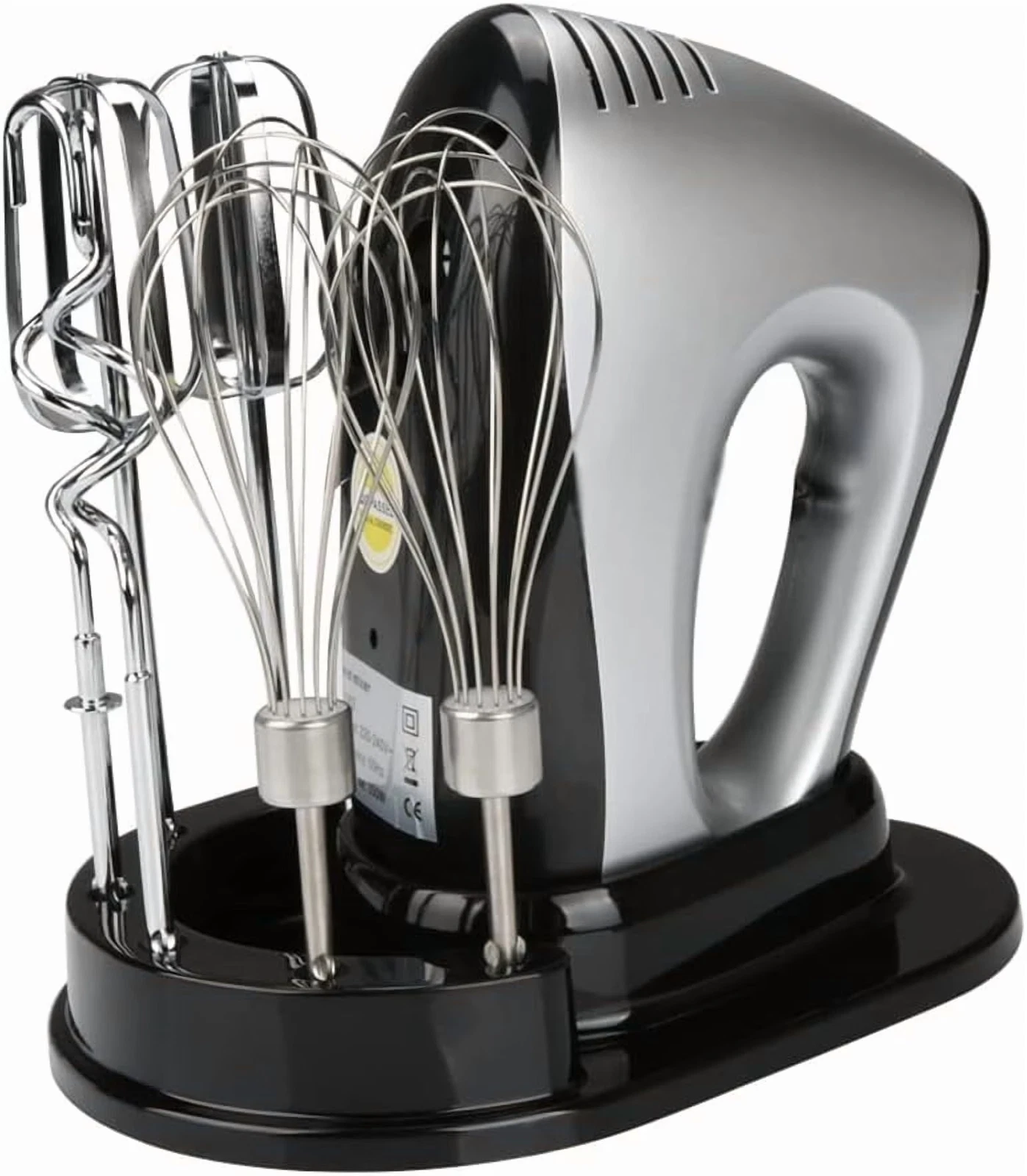 Electric Hand Mixer,300W Electric Egg Beater Hand Mixer Milk Frother Cream Foam
