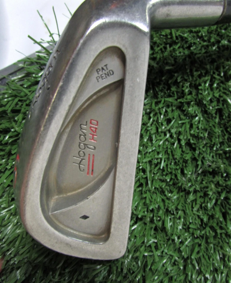 Club de golf vintage Ben Hogan H40 5 hierro diestro grafito flexión regular agarre real para hombre Foto 2 de 4