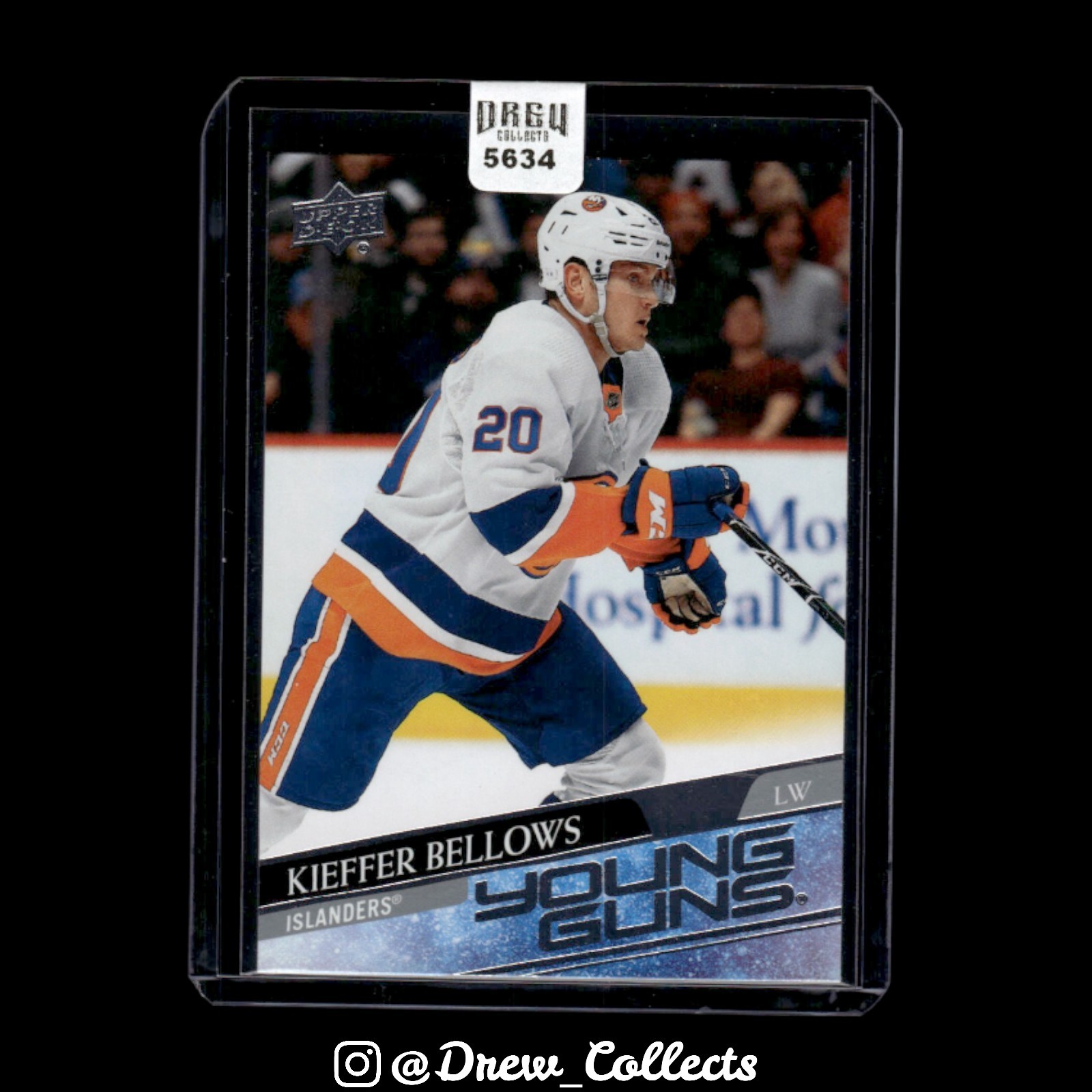 2020-21 Upper Deck #241 Kieffer Bellows New York Islanders Young Guns