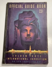 Golden Gate International Exposition 1939 Original Official Guide Book SF Bay