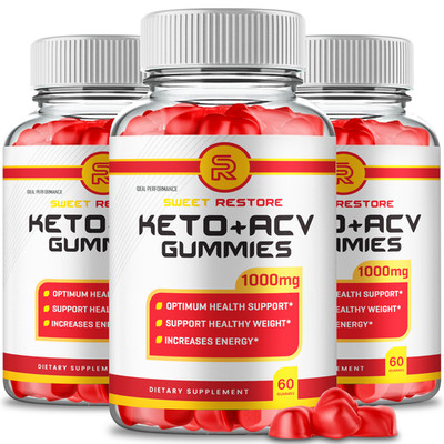 Sweet Restore Gummies, Official Sweet Restore Keto Gummys (3 Pack)
