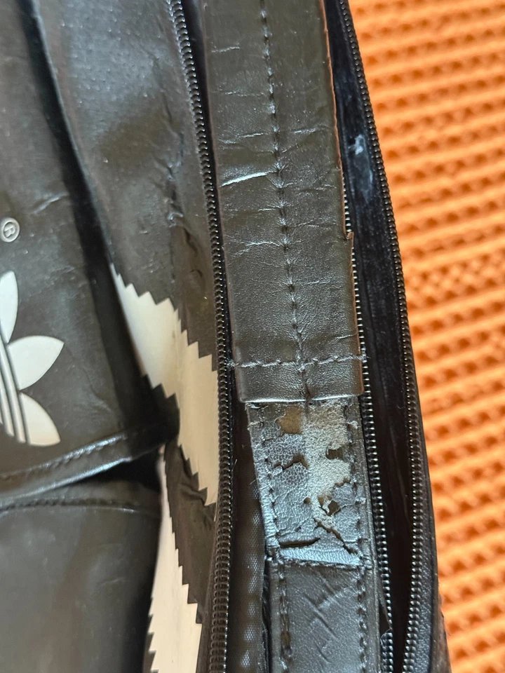 adidas Originals 3 STR Airline Bag - Vintage, Black, 2 large compartments - Image 3 of 4