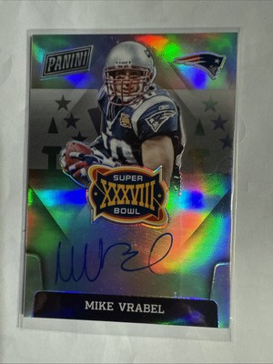 2023 Panini Absolute Super Bowl Signatures Mike Vrabel Auto Patriots SP