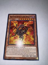 Yu-Gi-Oh Red Eyes Black Flare Dragon LDK2ENJ02 Common Unlimited 1996 1st Edition