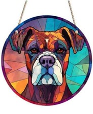 Boxer Sun Catcher Home Decor - Perfect Gifts for Dog Lovers