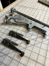 AB Dick 9800 Printing Press paper guide assembly and assorted parts