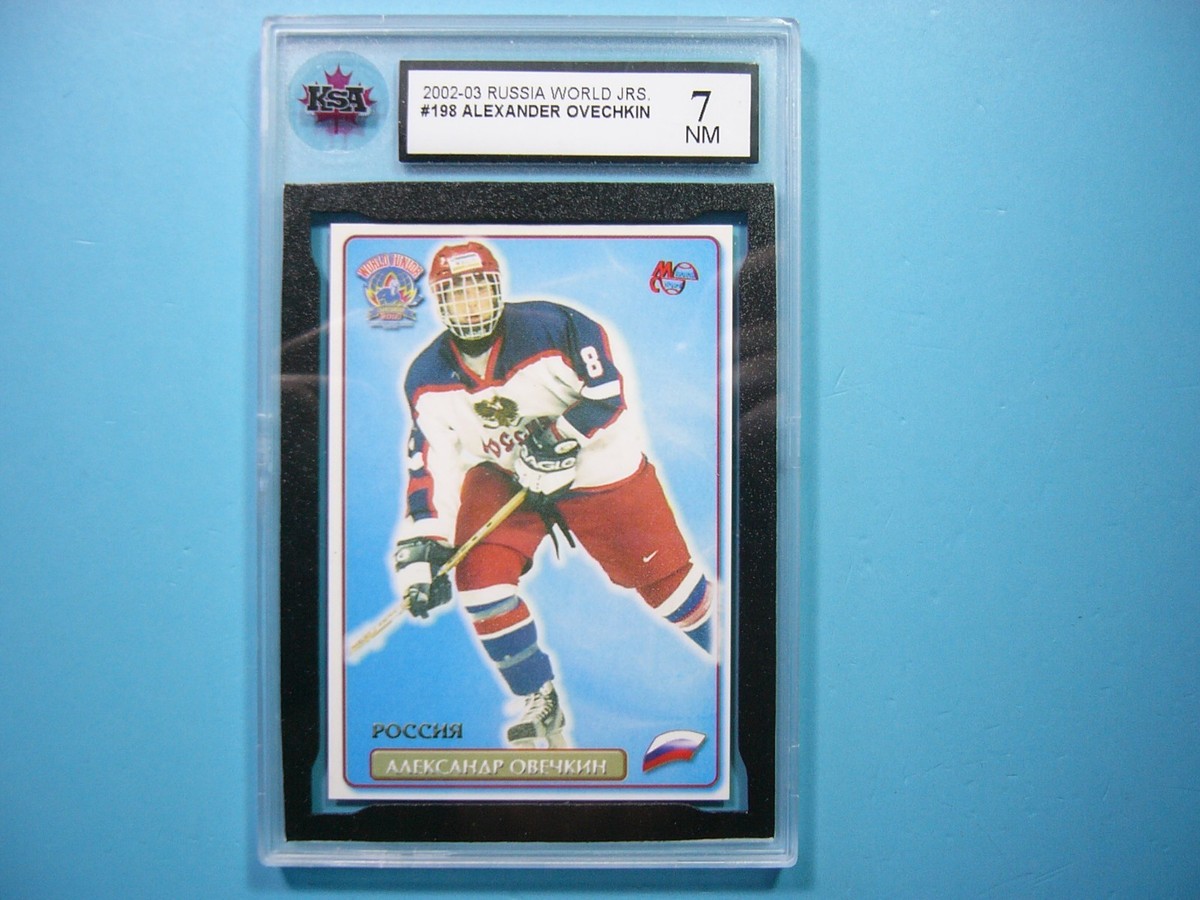 RARE 2002/03 RUSSIA WORLD JUNIORS HOCKEY CARD #198 ALEX ALEXANDER