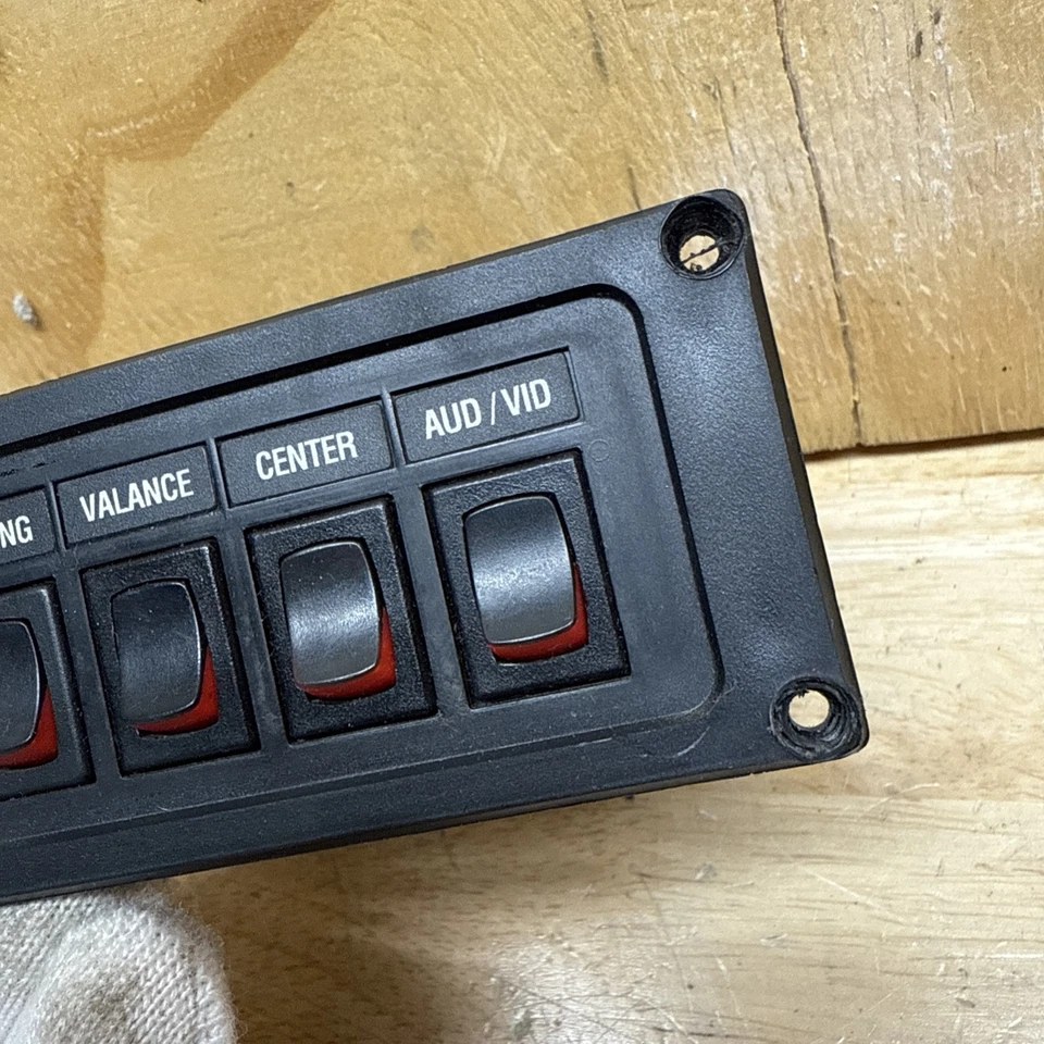 1995 Ford Econoline Van E150 E250 E350 electrical Light Control Switch Panel - Imagem 2 de 4