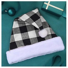 Unisex Adults Xmas Santa Christmas Hat Xmas Fancy Dress Costume Hat Decoration