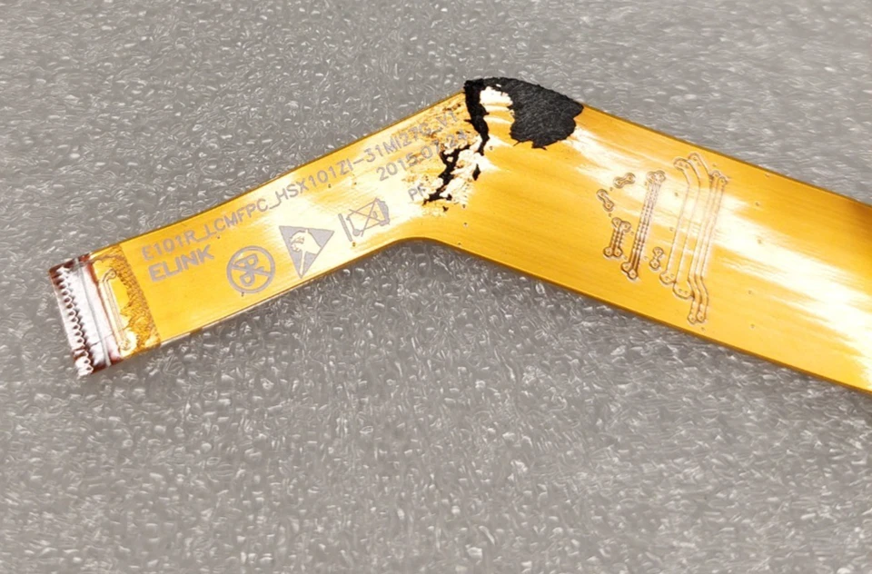 LCD Video Cable ARCHOS 101B Xenon Azpen G1058B E101R LCMFPC HSX101Z1-31MI27G V1 - Image 2 of 3