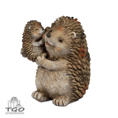 Formano Igel + Kind  aus Kunststein gefertigt und handbemalt-759382