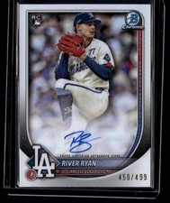 2025 Bowman Chrome #CRA-RR River Ryan Refractor Auto /499 RC