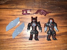 Mega Construx HALO BRUTE MINOR And CAPTAIN figures FROM ODST SQUAD AMBUSH GCT34