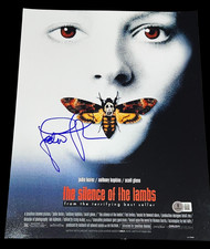 JODIE FOSTER SIGNED AUTOGRAPH 11x14 PHOTO SILENCE OF THE LAMB BECKETT BAS COA E