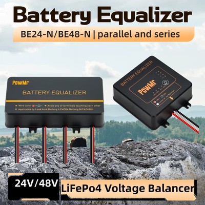 24/48V Battery Balancer Solar System 12V Battery Equalizer Lead Batteries Series