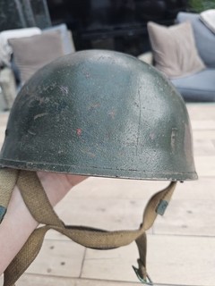 Original 1956 British MkII HSAT Paratrooper Helmet