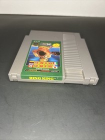 Ring King Nintendo Entertainment System NES Cleaned and Tested Working
