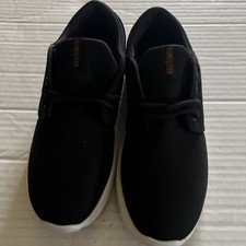 Etnies Scout Trainers Skate Shoes Men's Black/White/Gum Sz 5 Women’s Sz 6.5