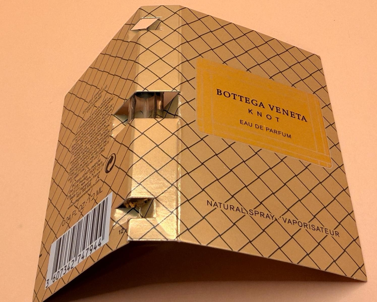 Bottega Veneta Knot EDP 1.2ml .04oz Women Carded Sample Spray | eBay