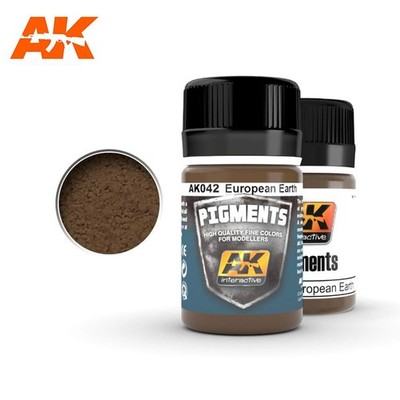 AK-042 AK Interactive Europe Earth Pigment (3 Pack)
