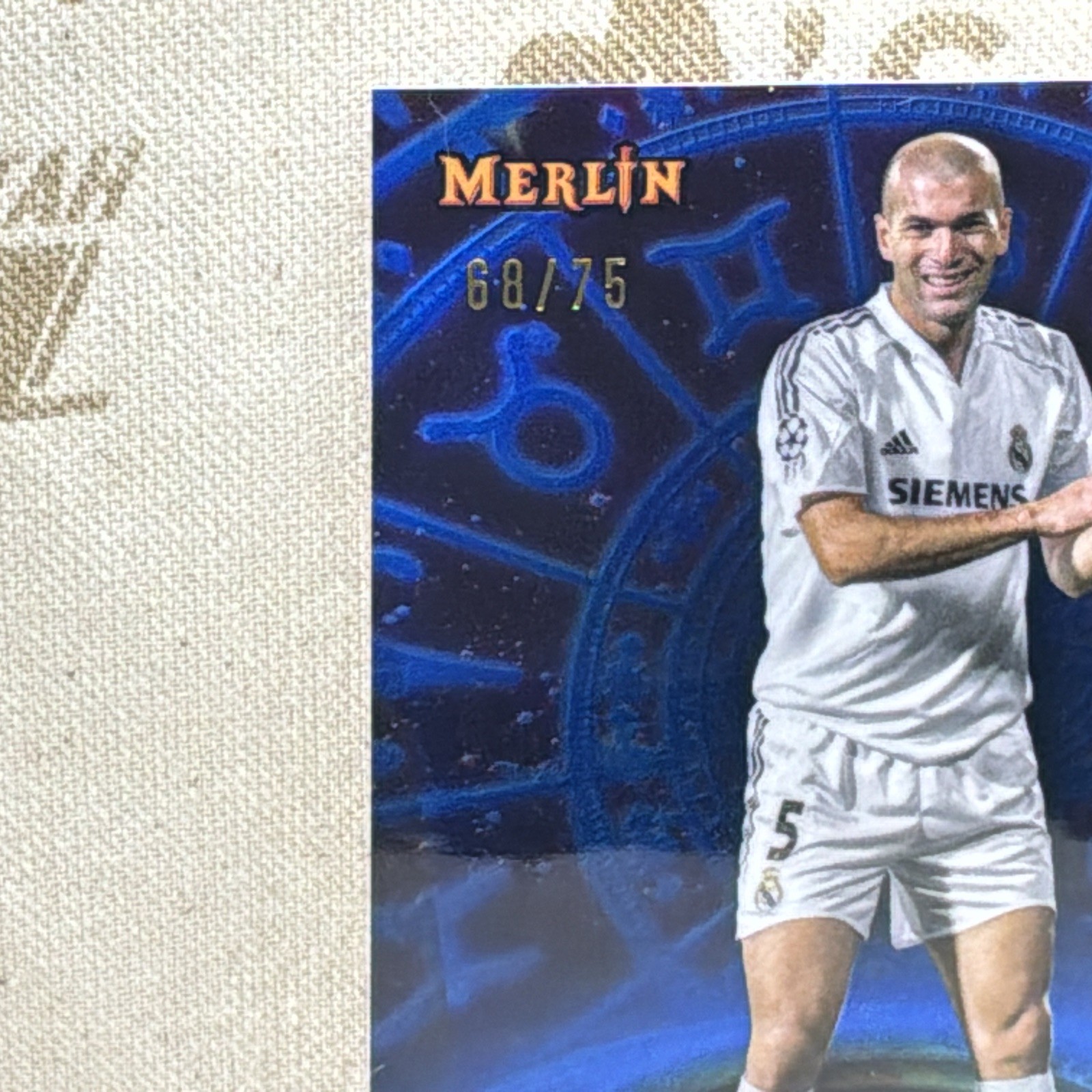 2023-24 Topps Merlin Uefa Club Competitions - Ageless Alchemy Zinedine Zidane... view 2