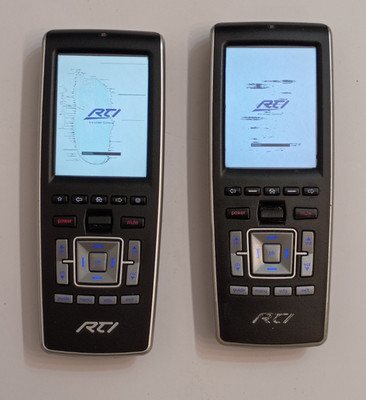 Set of 2 / RTI T3-V+ Universal Touch Screen Remote Control Unit for PARTS/REPAIR