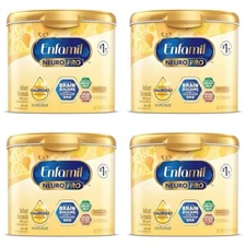 (4) Enfamil NeuroPro Infant Baby Formula- 20.7 oz Tubs