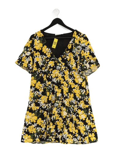 Abito midi donna Michael Kors XL nero 100% poliestere linea A