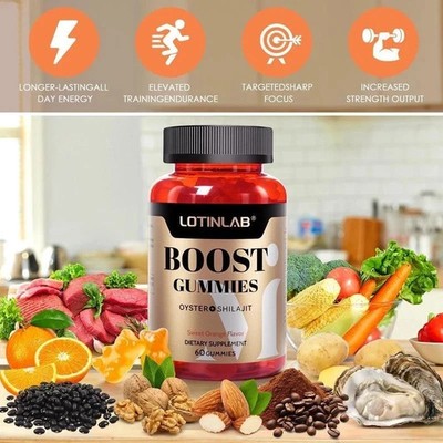 LOTINLAB BOOST GUMMY - Daily Dietary Supplement for Strength with Vitamin B3