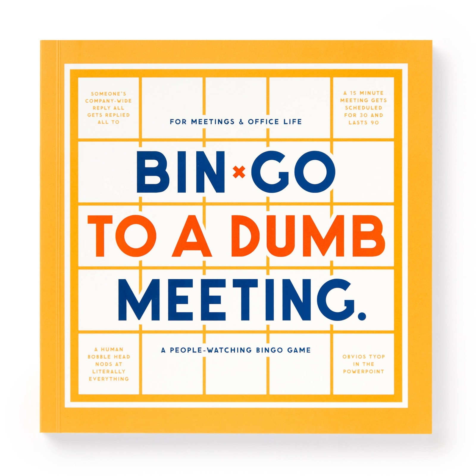 Bingo To A Dumb Meeting Bingo book by Brass Monkey - Image 3