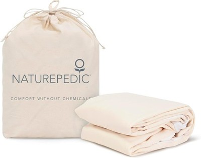 pedic Organic Waterproof Mattr Protector Pad - Washable &
