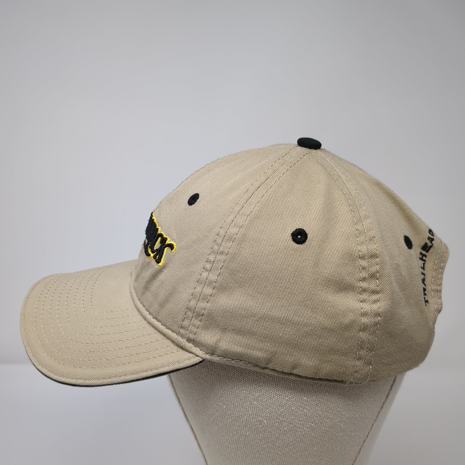 Tamarack Resort Strapback Hat Solid Beige One Siz… - image 3