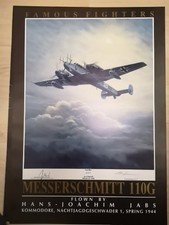 Messerschmitt 110G Limitierte Auflage   669 von 1000 Mark Postlethwaite #31