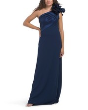 TADASHI SHOJI One Shoulder Dramatic Gown (size XL)
