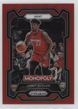 2023-24 Panini Prizm Monopoly Red Prizm 99/99 Jimmy Butler #46 9e1