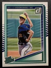 2025 Donruss Jacob Misiorowski Rated Prospects Brewers