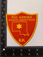Rio Arriba Mounted Sheriff’s Posse Patch