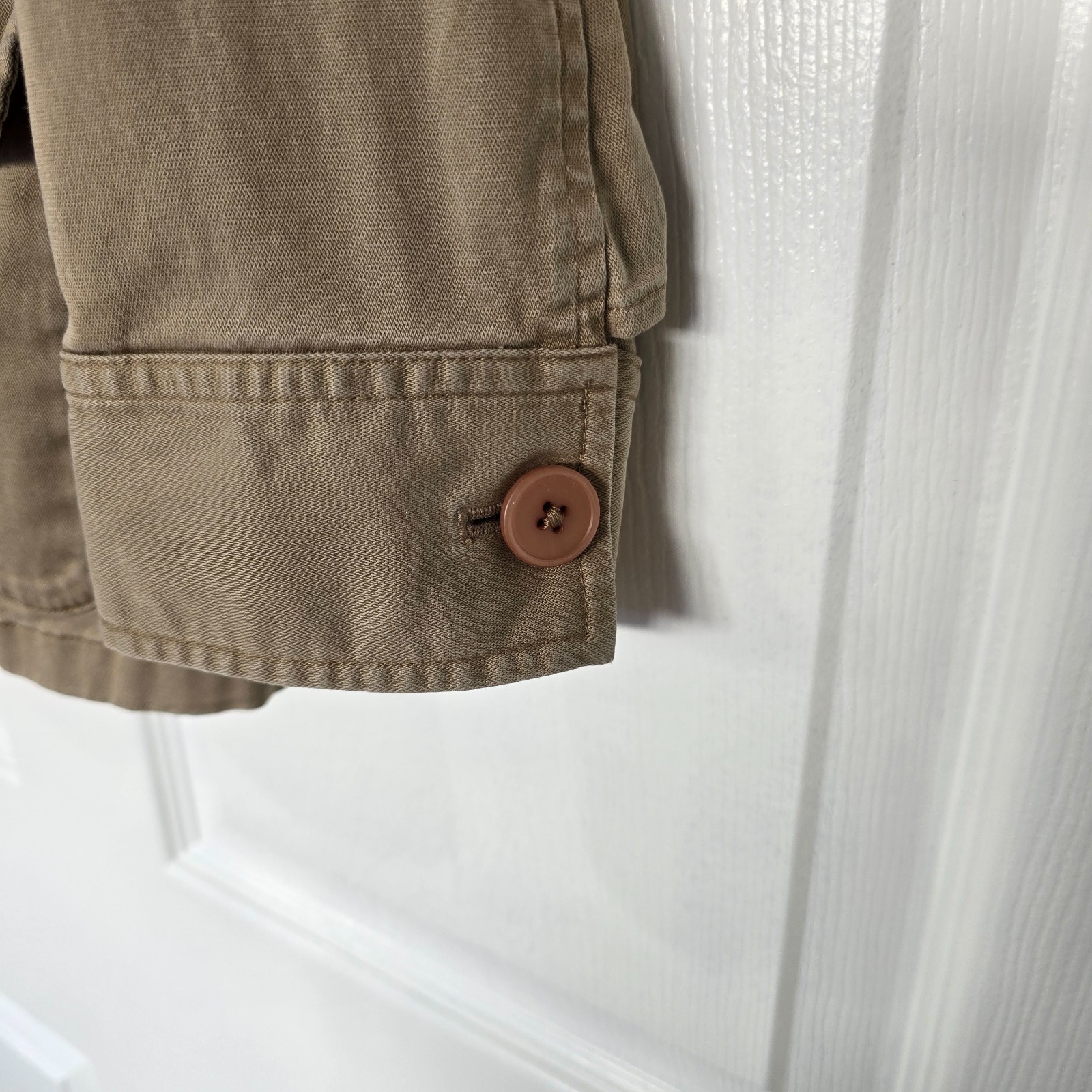 Talbots Petite Stretch Utility Jacket Button Elas… - image 5