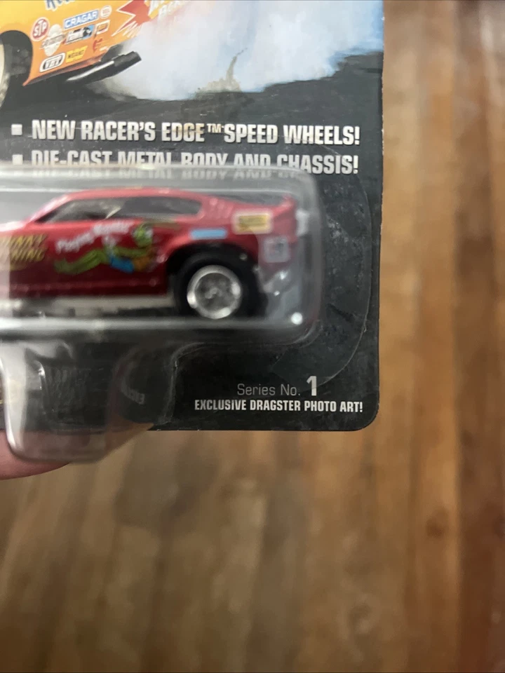 1996 Johnny Lightning Dragsters USA 1:64 Playing Mantis White Lightning NIP - Image 4 of 4