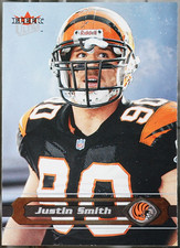 2002 Ultra #139 Justin Smith Football VG