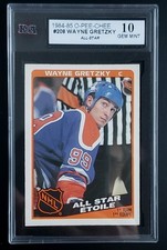 Wayne Gretzky 1984-85 O-Pee-Chee 1st Team All Star #208 Graded KSA 10 MINT