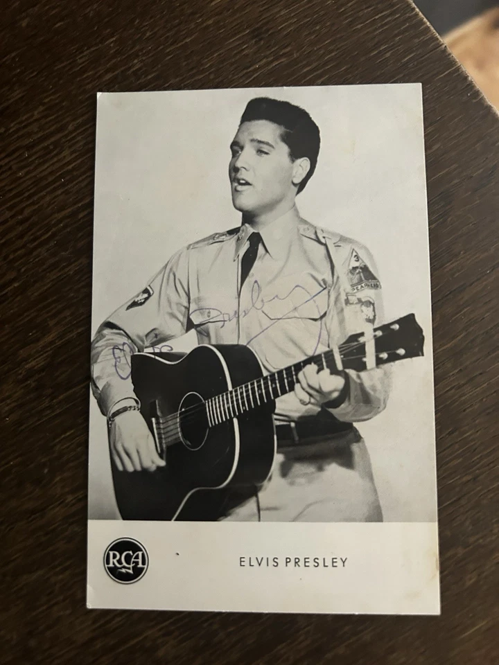 Elvis Presley Autogramm 1935-1977 King of Rock'n'Roll - Bild 2 von 2