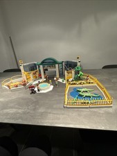 Playmobil zoo parco animali 3240 tigre scimmia zebra panda coccodrillo passeggino gemello medico