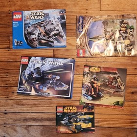 MASSIVE 23LBS LOT LEGO STARWARS + HARRY POTTER Partially Completed Sets *READ*