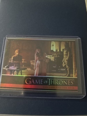 Rittenhouse Game of Thrones Season 4 The Lion And The Rose Rainbow Foil Tyrion
