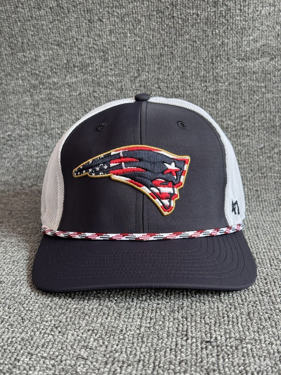 '47 Brand New England Patriots NFL Trucker Hat Navy White Rope Cap